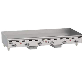 Hart Heavy Duty 72" Gas Griddle by VULCAN – Stainless Steel, Stainless Steel,Silver, Model MSA72