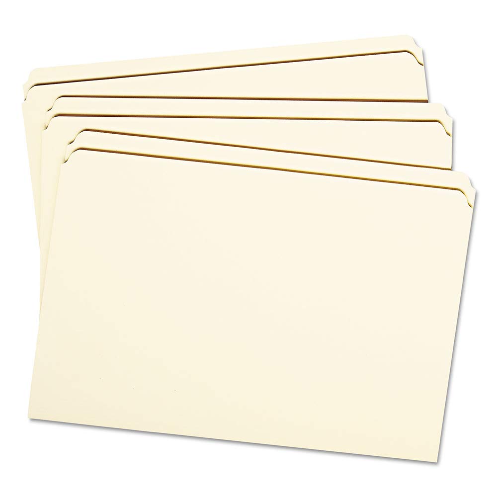 Reinforced Top Tab Manila File Folder FOLDER by SMEAD – Legal, Manila, Pack of 3, Model SMD15310