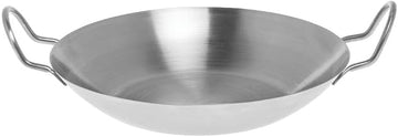 HUBERT Double Handled Food Pans Stainless Steel - 10 3/4"L x 8 1/4"W x 1 1/2"H
