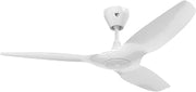 52" Smart Ceiling Fan with LED Light by Big Ass Fans – 52", Resin, White, Model Haiku L