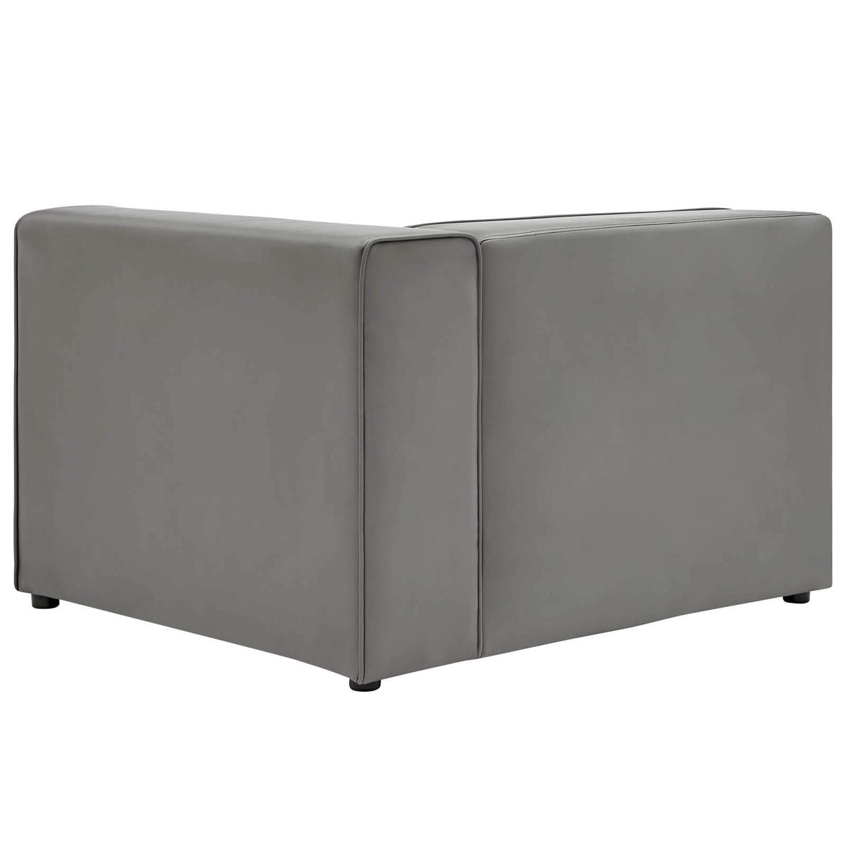 Modway Grey / Right-Arm Chair / 1 Sofas & Couches
