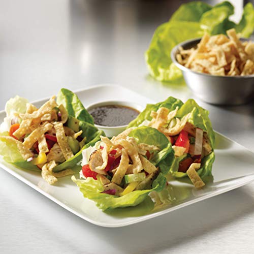 Fresh Gourmet Wonton Strips / Authentic / 3.5 Ounce (Pack of 9) Salad Toppings