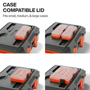 KLEIN TOOLS Medium / Orange / 100.0 pounds Tool Boxes