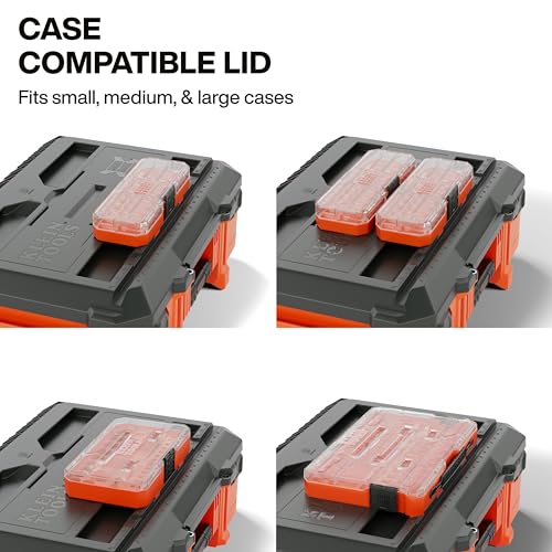 KLEIN TOOLS Medium / Orange / 100.0 pounds Tool Boxes