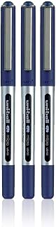 Uni-Ball Eye Micro UB-150 Fine Rollerball Pen - Blue, Pack of 3