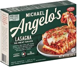 Michael Angelos Lasagna with Meat Sauce, 11 Ounce -- 8 per case.