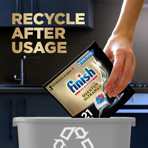Finish 21.0 / 1 Count (Pack of 21) / Clear Dishwasher Detergent