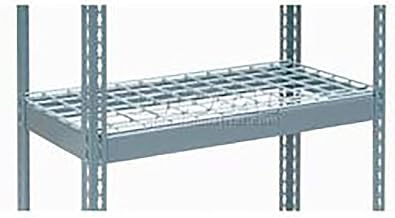 Global Industrial Additional Shelf Level Boltless Wire Deck 36"Wx18"D, 1500 lbs. Capacity, GRY