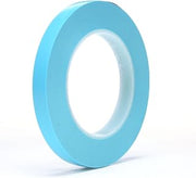 Scotch 3M™ 215 Masking Tape, 4.7 Mil, 1/2" x 60 yds., Blue, 72/Case, 3M Stock# 7100026182