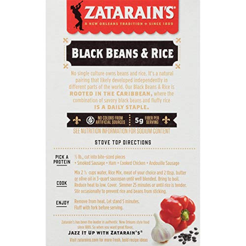 Zatarain's 7 Ounce (Pack of 4) / 4 Seasoned Rice