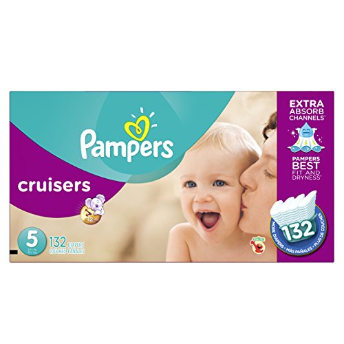 Pampers Size 5 / 132.0 / Purple Baby Diapers