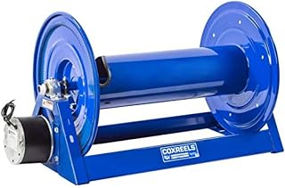 COXREELS 1185-3328-EJ-BYXX, Electric 230V Explosion Proof Motor Rewind Storage Hose Reel: Multiple Hose Capacity, 1/2HP (Hose Not Included)