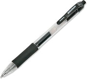 AbilityOne 7520016473137 SKILCRAFT Gel Pen, Retractable, Bold 1 mm, Black Ink, Clear/Black Barrel, Dozen