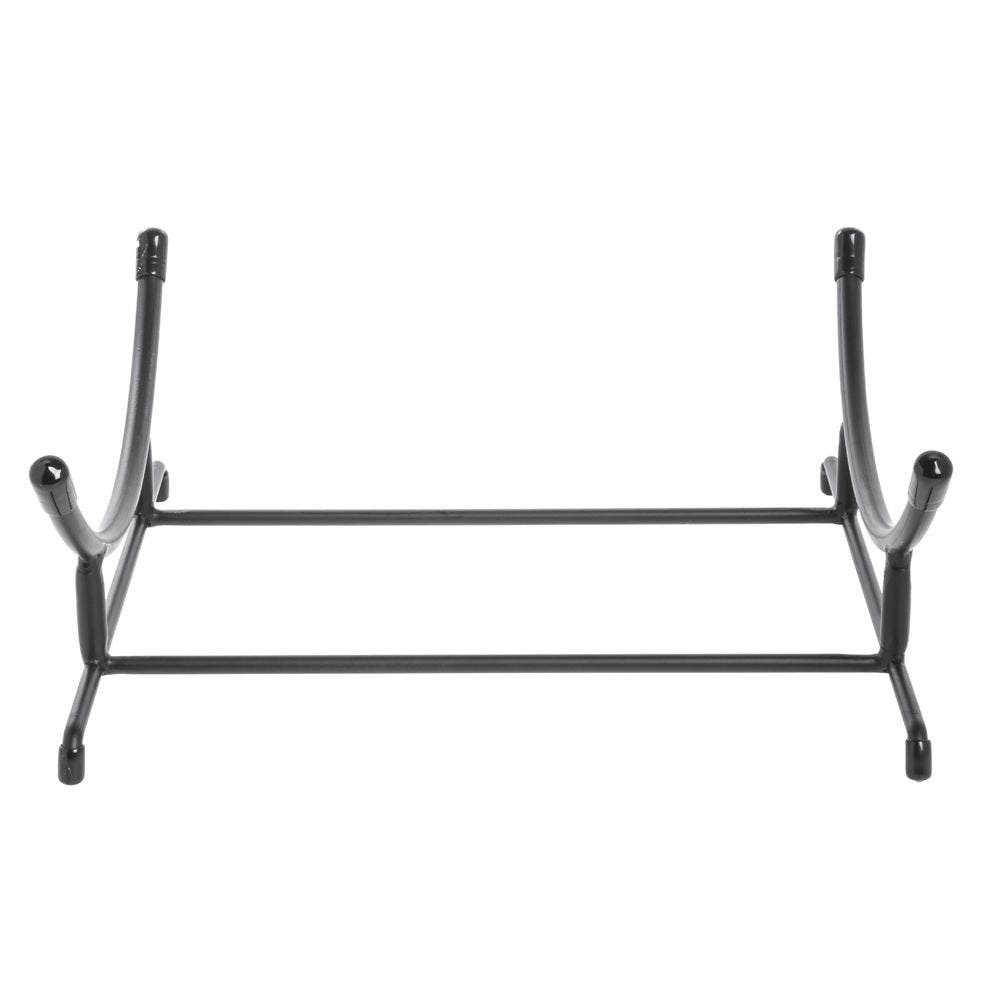 Derby Bowl Black Metal Stand - 20 3/4" L x 15 3/4" W x 6 9/10" H by HUBERT – Alloy Steel, Black, Model PA40336-SD