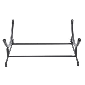 Derby Bowl Black Metal Stand - 20 3/4" L x 15 3/4" W x 6 9/10" H by HUBERT – Alloy Steel, Black, Model PA40336-SD