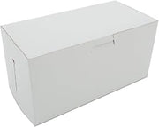 SOUTHERN CHAMPION TRAY SCT White One-Piece Non-Window Bakery Boxes, 8 x 4 x 4, White, Paper, 250/Carton