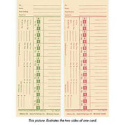 E2 Time Cards - Double-Sided by Lathem – Pack of 1000, Model 375-036