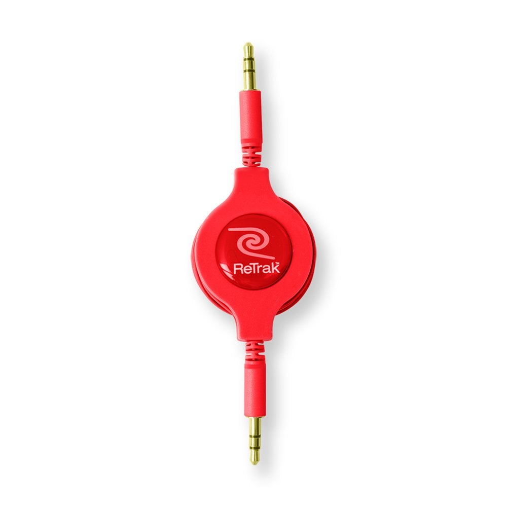 ReTrak 5- Feet / Red / 1 Stereo Jack Cables