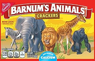 NABISCO Barnum's Animal Crackers, 2 oz (Pack 12)
