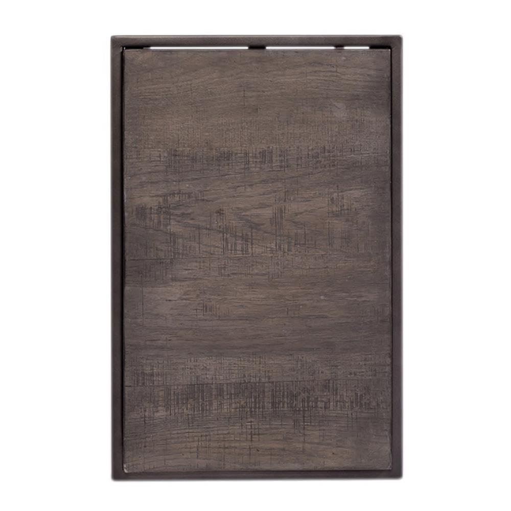 Modern View Laptop Table by LIBERTY FURNITURE INDUSTRIES, INC. – Metal, Grey, Model 960-OT1022
