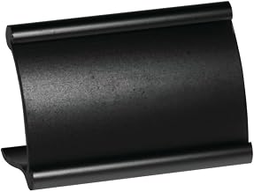 Counter Top Sign Holder Eclipse Style Matte Black Metal - 3"L x 1 1/2"W x 2 1/2"H