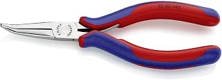 KNIPEX 35 82 145 Electronics Pliers 5,71" with with half-round jaws angled