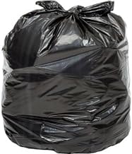 40 Load Black Star Can Liner, 45 Gallon - 100 per case.