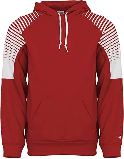 Badger Lineup Hood - M - RD/RDLN