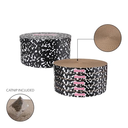 THE LICKER STORE Black/White / 12" / Modern;Mid-Century;Classic;Transitional;Traditional;Cottage;Casual Scratching Pads