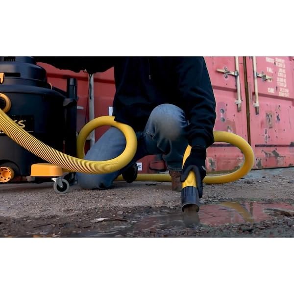 Dustless 12 Foot / Yellow / 1 Wet-Dry Shop Vacuums
