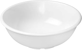 Thunder Group Color white melamine dinnerware collection 7.5 inch salad bowl - 24 oz, comes in dozen