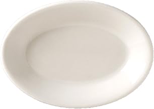 VRE-65 Vista RE Platter, 6-1/4", Bone White (Pack of 36)