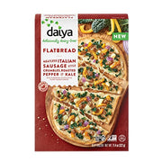 Daiya Meatless Italian Sausage Style Crumbles, Roasted Pepper & Kale / Flatbread Meat