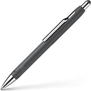 Schneider Epsilon Ballpoint Pen Graphite | With replaceable slider lead for easy and smooth writing, line width XB, ink colour: blue, indelible