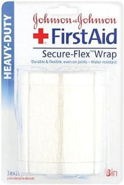 Johnson & Johnson Johnson and Johnson Red Cross Secure-Flex Wrap 3 Inch X 2.5 Yards 1-Count (Pack of 4)