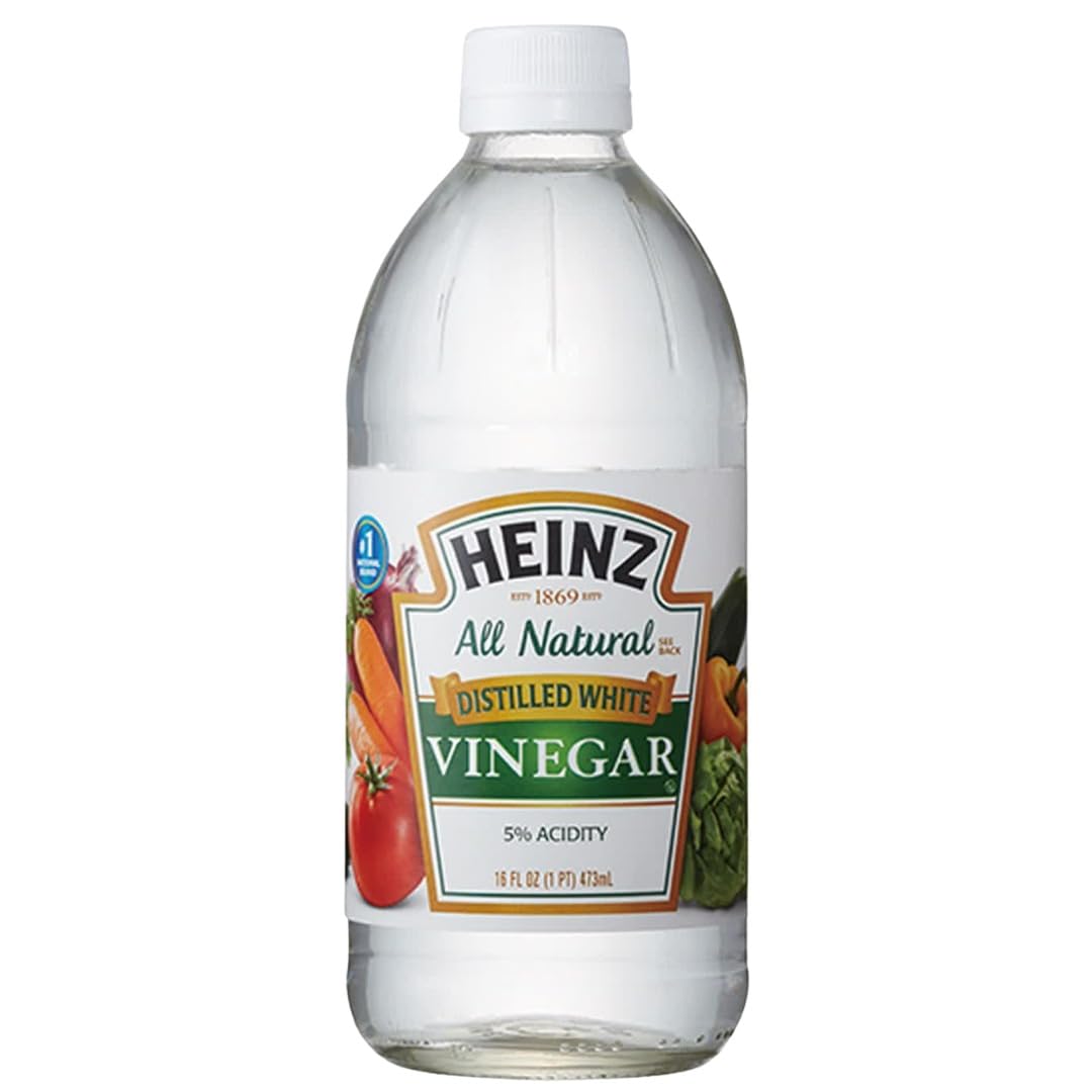 HEINZ Distilled White Vinegar / 16 Fl Oz (Pack of 1) / 1 White Wine