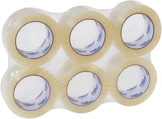 2" x 55 yds. Clear (6 Pack) Tape Logic #900 Economy Tape