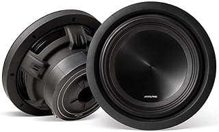 Alpine SWT-10S4 | Clean Bass Upgrade, Reliable Low-End Output, Easy Stereo System Add-On, Daily Music Listening, Smooth Deep Response