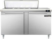 DL60-12 Designer Line Sandwich Unit, 60" W, With 12 Pan Top Openings