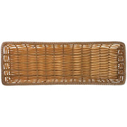 HUBERT Natural / 26"Lx9"Wx2"H / Modern Shelf Baskets
