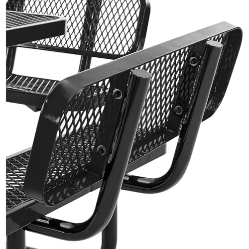 Global Industrial Black / Onesize / Industrial Picnic Tables