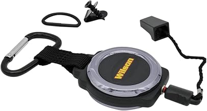 Wilson CB Microphone Retriever 305MRBC - Adjustable Mic Lanyard and Hardware Mounting Kit - Black Chrome Finish