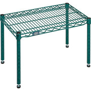 Poly-Green Wire Dunnage Rack by Nexel – Wire, Green, Model P1424G