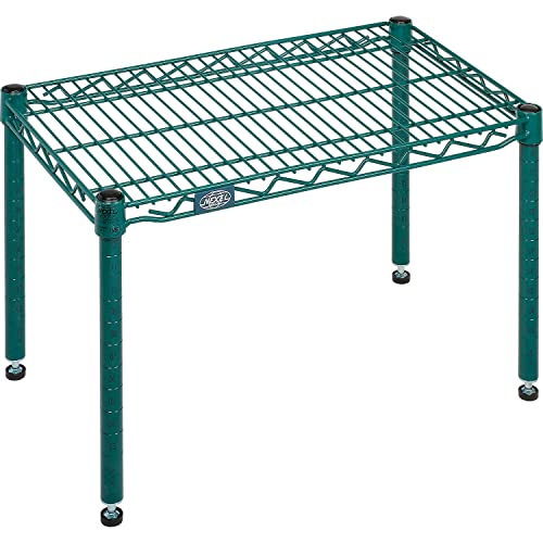 Poly-Green Wire Dunnage Rack by Nexel – Wire, Green, Model P1424G