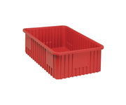 QUANTUM STORAGE SYSTEMS Red / 23" L x 18" W x 8" H / 3150.0 cubic_inches Trash, Recycling & Compost