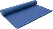Kemp USA Yoga Mat - Latex-Free & Durable Lightweight EVA Foam Fitness Exercise Mat with 4mm Standard Thickness - Dual Sided Texture for Slip-Free Workout Mat for Gym or Home Use - Royal Blue Yoga Mat