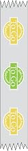 Transparent Food Tape Imprinted "Deli Fresh To Go" - 1"W x 500 ft Roll