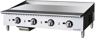 Winco 48" Thermostatic Natural Gas Griddle