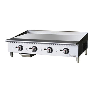 48" Thermostatic Natural Gas Griddle by Winco – Standard, Plastic, Model NGGD-48T