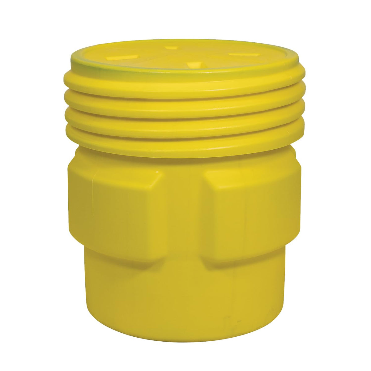 Plastic Drum by Eagle – 65 Gallon, 65.0 gallons, Plastic, Yellow, Model 1661